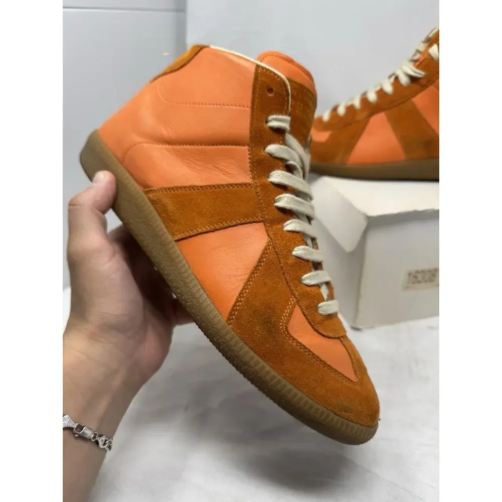 Maison Margiela GAT High Orange size 41 (US8) made in Italy